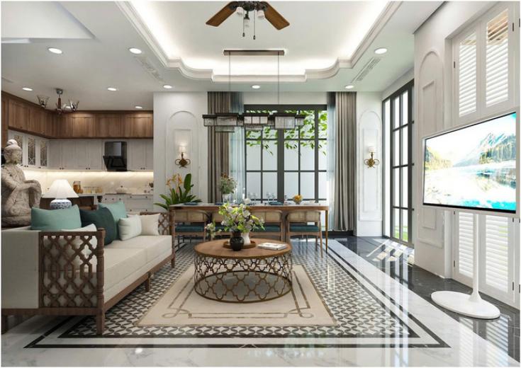 Địa chỉ hàng đầu chuyên thiết kế nội thất villa hiện đại